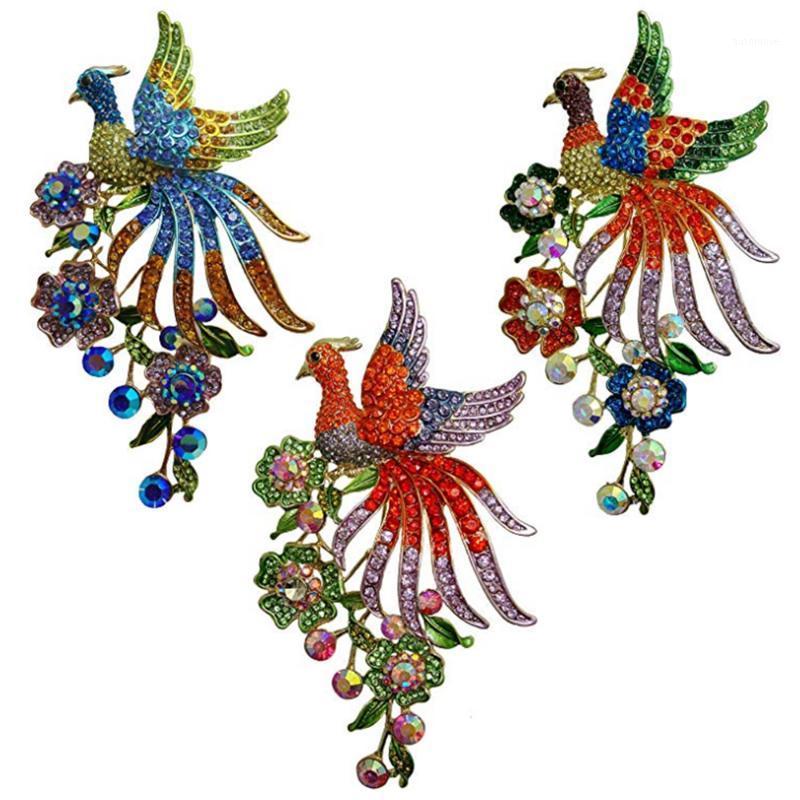100pcs Elegant rhinestone crystal peacock bird flower Brooch Pin with large flower Scarf Collar pin broach Gold Tone1
100pcs Elegant rhinestone crystal peacock bird flower Brooch Pin with large flower Scarf Collar pin broach Gold Tone1