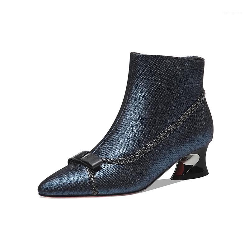 Elegant Sheepskin Leather Fashion Women's Boots Zipper Concise Quality Chunky Heels Pumps Working Basic Shoes Woman1, Blue
Elegant Sheepskin Leather Fashion Women's Boots Zipper Concise Quality Chunky Heels Pumps Working Basic Shoes Woman1, Blue