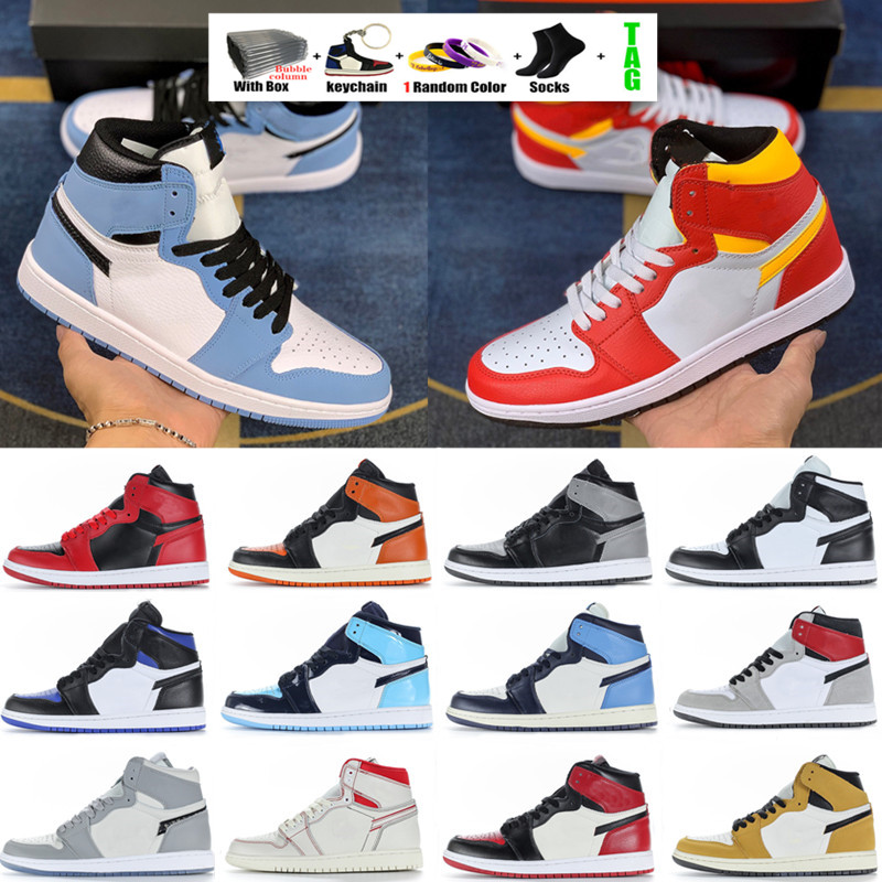High University Blue 1s 1 basketball shoes Bordeaux dark mocha pollen Barely Rose Light Smoke Grey Twist black white UNC Patent men women sneakers designer trainers, #50
High University Blue 1s 1 basketball shoes Bordeaux dark mocha pollen Barely Rose Light Smoke Grey Twist black white UNC Patent men women sneakers designer trainers, #50