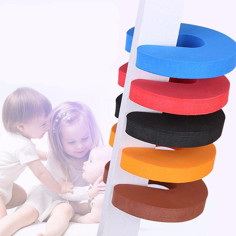 1PC EVA C Shape Security Cabinet Locks Door Clip Baby Safety Locks Children Protection Kids Finger Safe Soft Foam Door Stopper1
1PC EVA C Shape Security Cabinet Locks Door Clip Baby Safety Locks Children Protection Kids Finger Safe Soft Foam Door Stopper1