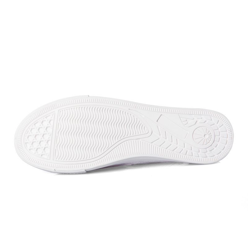White Shoes Woman Summer New Female Breathable Flat-soled Canvas Shoes Solid Color Lace Shallow Ladies Casual Footwear Y200801