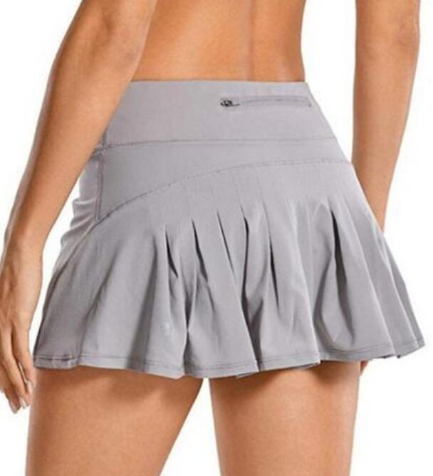 Skirts Tennis Pleated Yoga Gym Clothes Women Running Fitness Golf Pants Shorts Sports Back Waist Pocket Zipper 06yj, Grey
Skirts Tennis Pleated Yoga Gym Clothes Women Running Fitness Golf Pants Shorts Sports Back Waist Pocket Zipper 06yj, Grey