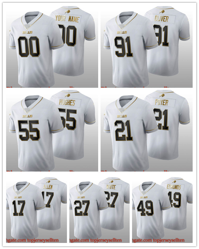 Buffalo''Bills''MEN WOMEN YOUTH Jim Kelly Josh Allen Tremaine Edmunds White Golden 100th Season Jersey Football
Buffalo''Bills''MEN WOMEN YOUTH Jim Kelly Josh Allen Tremaine Edmunds White Golden 100th Season Jersey Football
