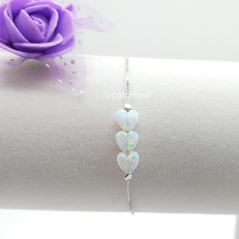 1pc 6mm OP17 white 925 Sterling Silver Heart Opal Bracelet Synthetic Heart Fire Opal Bracelet for Gift (3pcs beads)
1pc 6mm OP17 white 925 Sterling Silver Heart Opal Bracelet Synthetic Heart Fire Opal Bracelet for Gift (3pcs beads)