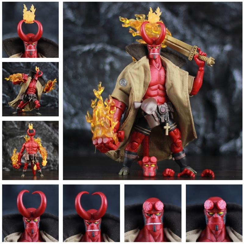 Hellboy Anung Un Rama 1/12 6" Action Figure Cloth Gown Sword Gun KO 1000toys Mike Mignola Big Baby Variant Comic Movie Toys Doll T200505
Hellboy Anung Un Rama 1/12 6" Action Figure Cloth Gown Sword Gun KO 1000toys Mike Mignola Big Baby Variant Comic Movie Toys Doll T200505