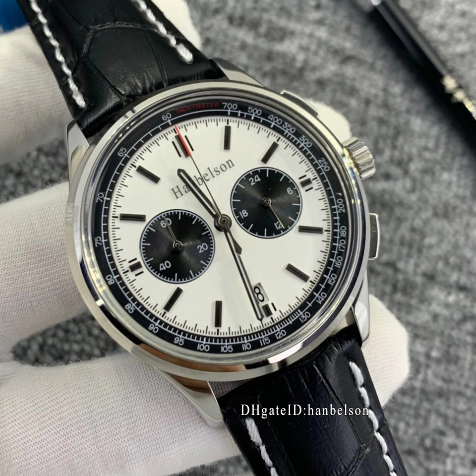 NEW 1884 mens watch montre de luxe VK movement Wristwatches Chronograph Stainless Steel Case Black leather strap Business Metal watches
NEW 1884 mens watch montre de luxe VK movement Wristwatches Chronograph Stainless Steel Case Black leather strap Business Metal watches