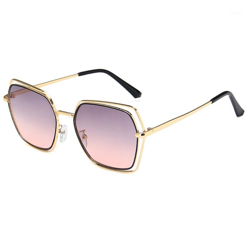 Sunglasses Fashion Women Irregular Hollow UV Protection Sun Glasses1