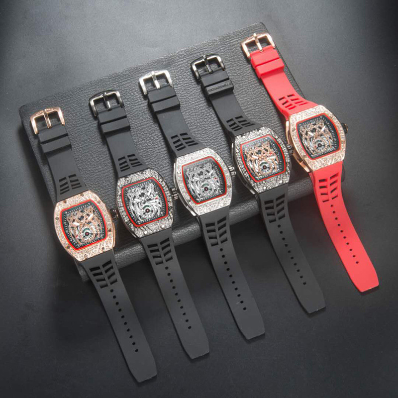 Wholesale Fashion Mens Luxury Watches Dial Work Chronograph Diamond Bezel Iced Out Designer Watch Quartz Movement Sport Wristwatches, Slivery;brown
Wholesale Fashion Mens Luxury Watches Dial Work Chronograph Diamond Bezel Iced Out Designer Watch Quartz Movement Sport Wristwatches, Slivery;brown