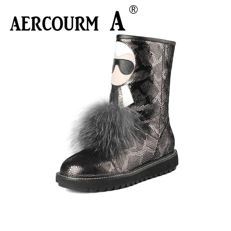 Aercourm A 2020 Women Mid-calf Boots Winter Wool Shoes Snow Boots High Quality Genuine Leather Round Toe Flat Shoes Z623, Champagne 623
Aercourm A 2020 Women Mid-calf Boots Winter Wool Shoes Snow Boots High Quality Genuine Leather Round Toe Flat Shoes Z623, Champagne 623