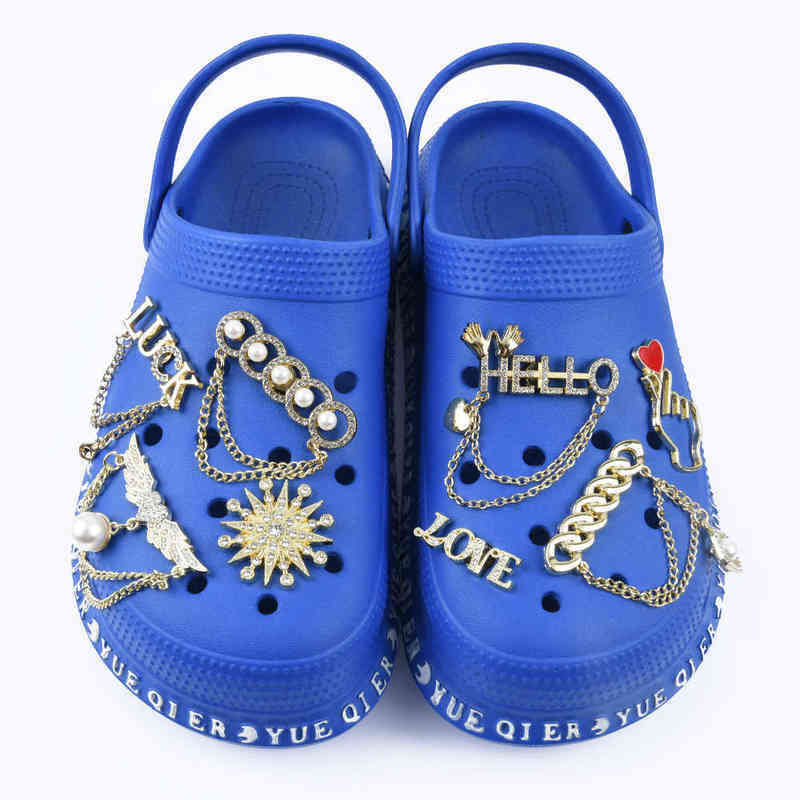 Shoe Parts Accessories Hot Koop Metalen Croc Schoen Charmes Vrouwen Bling Kettingen Sandalen Decoraties Strass Liefde Geluk Koningin Parel H, White;pink
Shoe Parts Accessories Hot Koop Metalen Croc Schoen Charmes Vrouwen Bling Kettingen Sandalen Decoraties Strass Liefde Geluk Koningin Parel H, White;pink