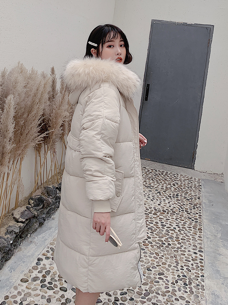 new winter Korean version of the loose padded cotton suit mid-length winter coat bread suit 201019