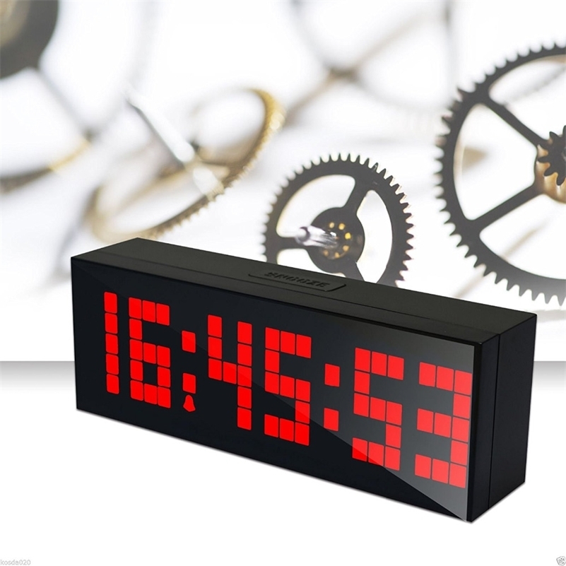 Big Jumbo Digital LED Walll Clock Large Display Wall Decoration Clock, Multifunction Table Calendar Despertador LJ201210
Big Jumbo Digital LED Walll Clock Large Display Wall Decoration Clock, Multifunction Table Calendar Despertador LJ201210