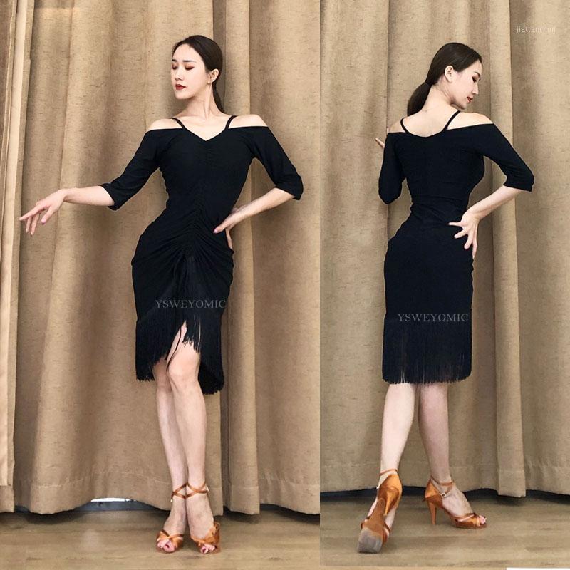Stage Wear 2021 Girls Adult Modern Ballroom Latin Dance Dress Tassel Fringe Black Salsa Tango Skirt Dresses1, Black;red
Stage Wear 2021 Girls Adult Modern Ballroom Latin Dance Dress Tassel Fringe Black Salsa Tango Skirt Dresses1, Black;red