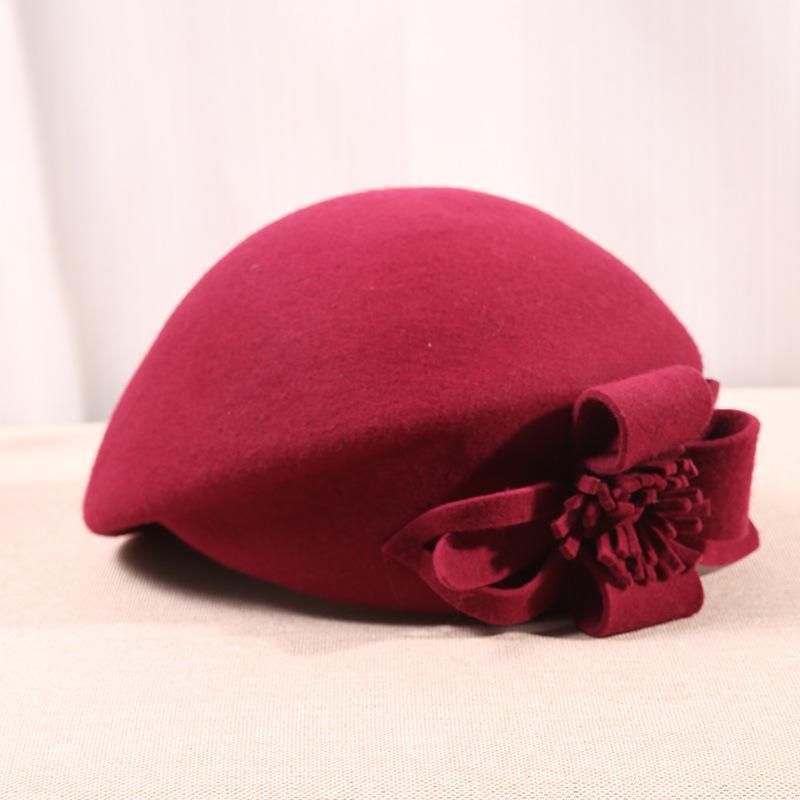 Berets Wool Fedora Cap Women Elegant Ladies Fashion Pure Autumn Winter Pillbox Hat Wedding Beret BLM551, Black
Berets Wool Fedora Cap Women Elegant Ladies Fashion Pure Autumn Winter Pillbox Hat Wedding Beret BLM551, Black