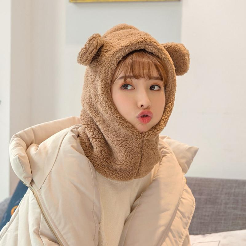 Brand New Lady Hat Cap Fleece Plush Furry Fluffy Warm Winter Bear Ears Animal Hoodie Kawaii Cute Skullies, Ce
Brand New Lady Hat Cap Fleece Plush Furry Fluffy Warm Winter Bear Ears Animal Hoodie Kawaii Cute Skullies, Ce