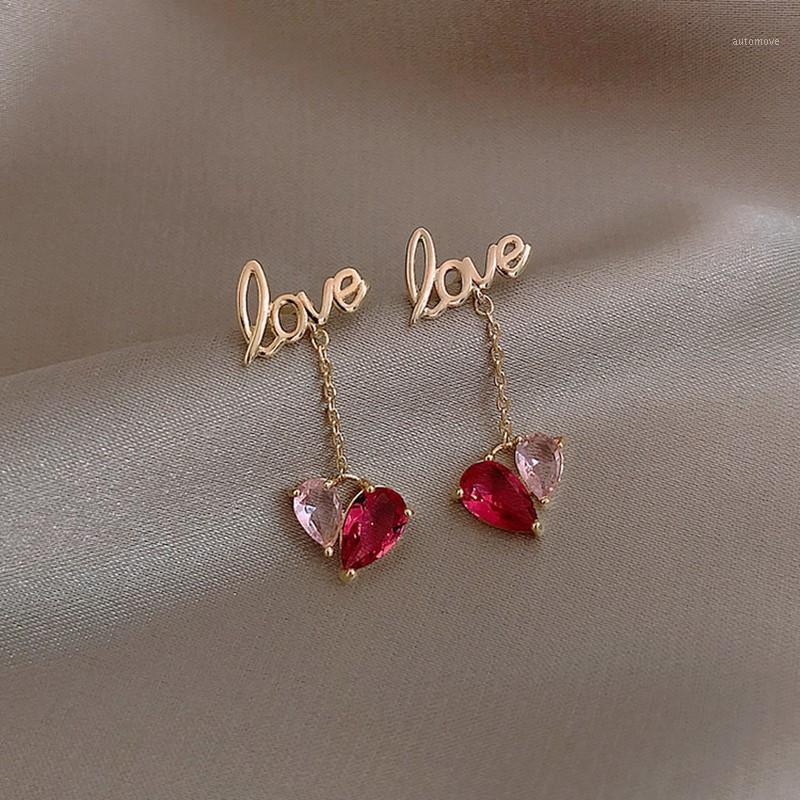 Dominated Fashion temperament selling Korean delicate crystal Heart design Women Drop earrings contracted Joker long earrings1
Dominated Fashion temperament selling Korean delicate crystal Heart design Women Drop earrings contracted Joker long earrings1