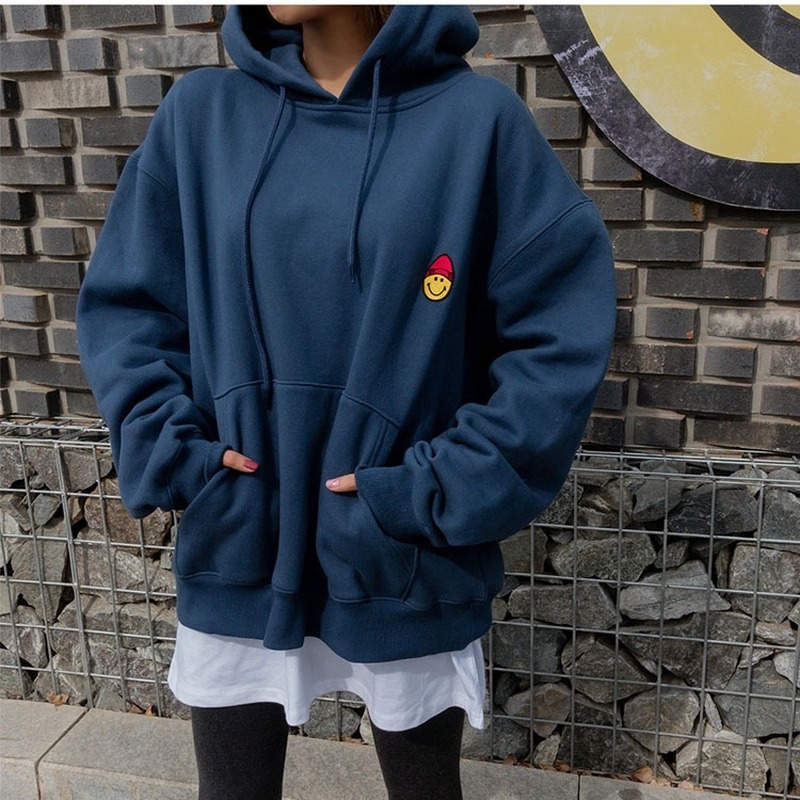 2021 New Autumn and winter embroidery of female cartoons with hood weight casual fashion down sleeve solid top P7XT, Dark blue
2021 New Autumn and winter embroidery of female cartoons with hood weight casual fashion down sleeve solid top P7XT, Dark blue