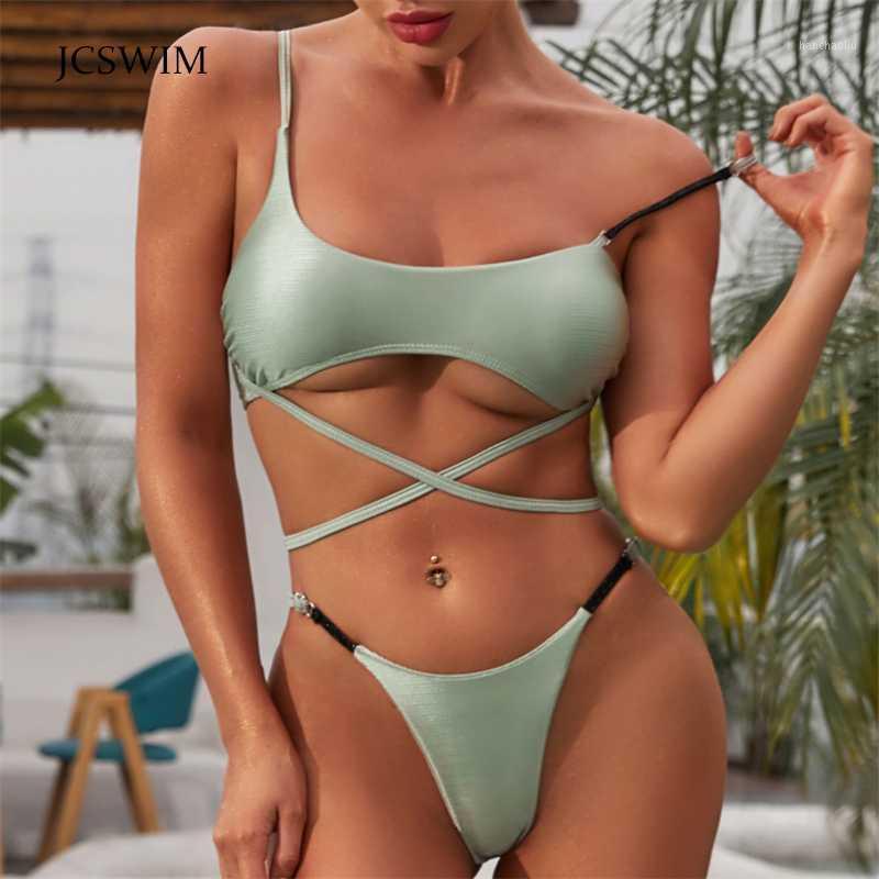 JCSWIM Sexy Thong Bikini Mujer 2020 Summer Bandage Swimwear Women Two Pieces Solid Brazilian Swimsuit Female Low Waist Swim Suit1
JCSWIM Sexy Thong Bikini Mujer 2020 Summer Bandage Swimwear Women Two Pieces Solid Brazilian Swimsuit Female Low Waist Swim Suit1