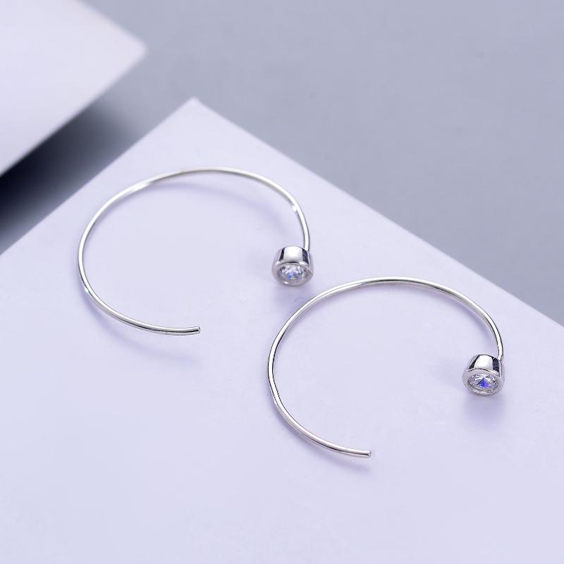 Hoop & Huggie Big Circle Minimalist Earrings For Women 925 Sterling Silver Add Zircon Jewelry Gifts MUXUEYAN
Hoop & Huggie Big Circle Minimalist Earrings For Women 925 Sterling Silver Add Zircon Jewelry Gifts MUXUEYAN