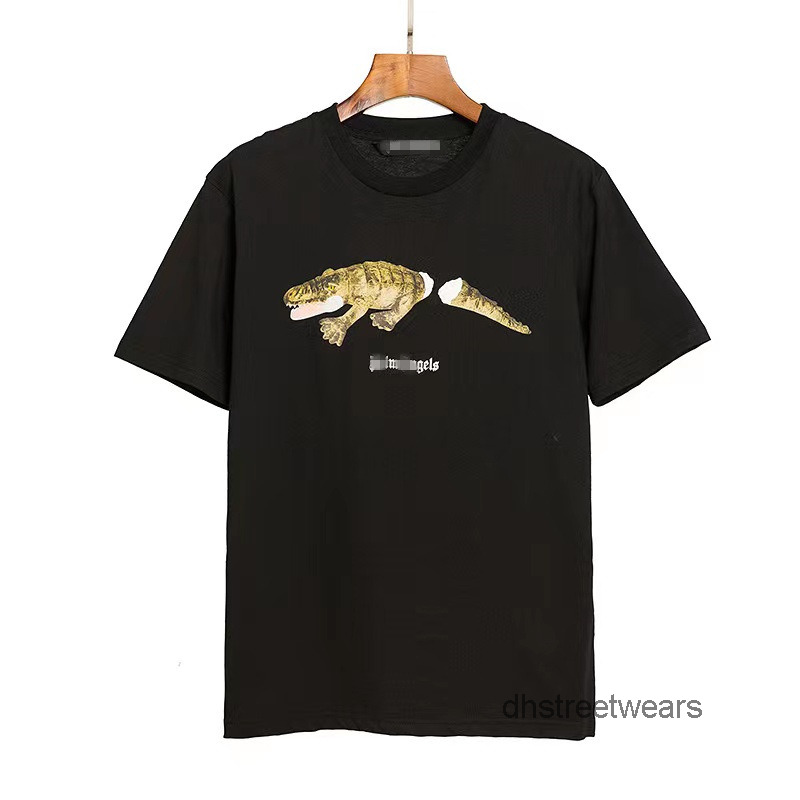 Designer Palmes Tee Angles Shirts broken crocodile short sleeve T-shirt men women loose letter half, White
Designer Palmes Tee Angles Shirts broken crocodile short sleeve T-shirt men women loose letter half, White