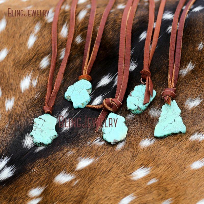 Turquoises Slab Necklace with Deerskin Leather Necklace How lite Slice Pendant NM192181
Turquoises Slab Necklace with Deerskin Leather Necklace How lite Slice Pendant NM192181