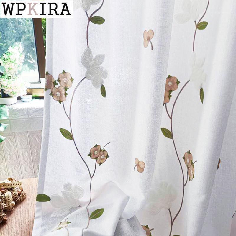 Thickening Curtains 3D Floral for Living Room White Sheer Drape for Kitchen Balcony Tulle Curtain Linen French Window S582#C1, Floral tulle
Thickening Curtains 3D Floral for Living Room White Sheer Drape for Kitchen Balcony Tulle Curtain Linen French Window S582#C1, Floral tulle