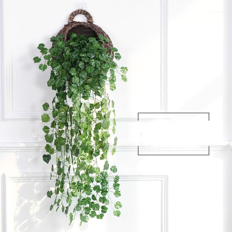 90cm Artificial Green Plants Hanging Ivy Leaves Radish Seaweed Grape Fake Flowers Vine Wedding Home Garden Wall Party Decoration1
90cm Artificial Green Plants Hanging Ivy Leaves Radish Seaweed Grape Fake Flowers Vine Wedding Home Garden Wall Party Decoration1