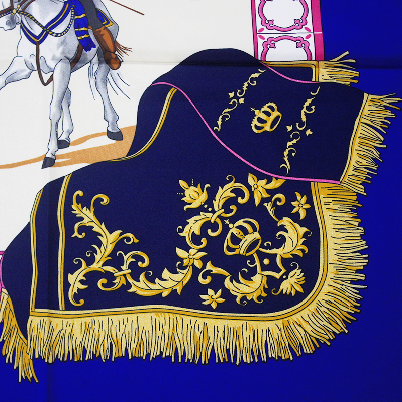 Woman Silk Scarfs Square Large Twill Wraps Women Big Horse Print Shawl Stole Hijab Soie