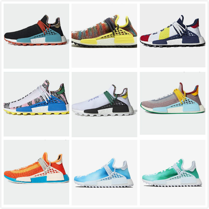 Oreo PW NMD Human Race Hu Mens Running Shoes Pharrell Williams Sample Yellow Core Black Sport Designer Women Sneakers 36-47
Oreo PW NMD Human Race Hu Mens Running Shoes Pharrell Williams Sample Yellow Core Black Sport Designer Women Sneakers 36-47