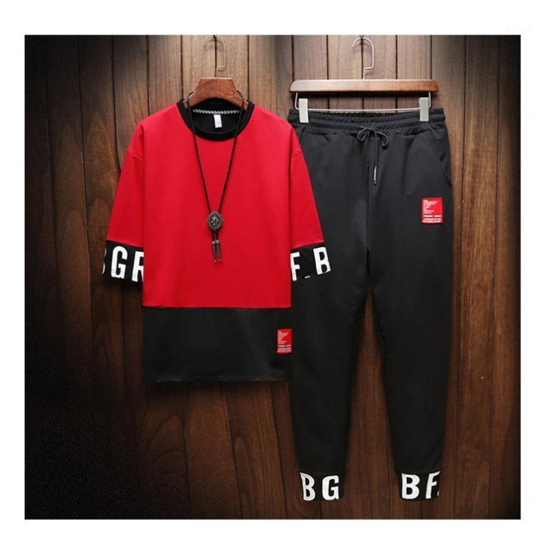 2020 New Summer Men Sportswear Sets Short Sleeve T-shirts+pants 2 pieces Running Sets Men Hip Hop Casual Loose Tracksuit1, White 1
2020 New Summer Men Sportswear Sets Short Sleeve T-shirts+pants 2 pieces Running Sets Men Hip Hop Casual Loose Tracksuit1, White 1