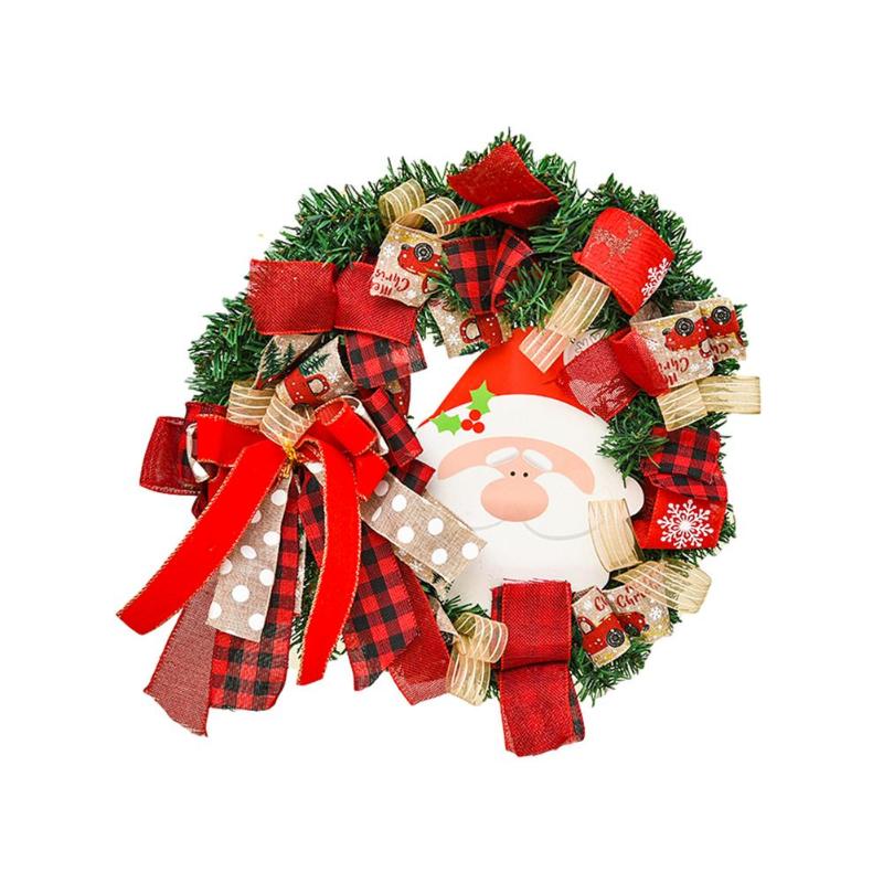 Santa Claus Head Wreath DIY Decorative Door And Window Wreath Wall Hanging For Christmas Pendant Ornament Gifts
Santa Claus Head Wreath DIY Decorative Door And Window Wreath Wall Hanging For Christmas Pendant Ornament Gifts