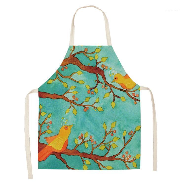 European and American Creative Tree Apron Floral Printed Sleeveless Cotton Linen Aprons for Men Women Home Cleaning Tools1
European and American Creative Tree Apron Floral Printed Sleeveless Cotton Linen Aprons for Men Women Home Cleaning Tools1