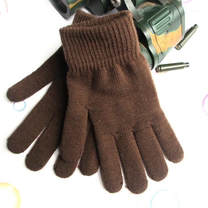 Five Fingers Gloves 1Pair Winter Full Finger Mittens Unisex Knitted Wowen Wrist Warm Men's Luvas Girl Female Solid Woolen Gloves1
Five Fingers Gloves 1Pair Winter Full Finger Mittens Unisex Knitted Wowen Wrist Warm Men's Luvas Girl Female Solid Woolen Gloves1