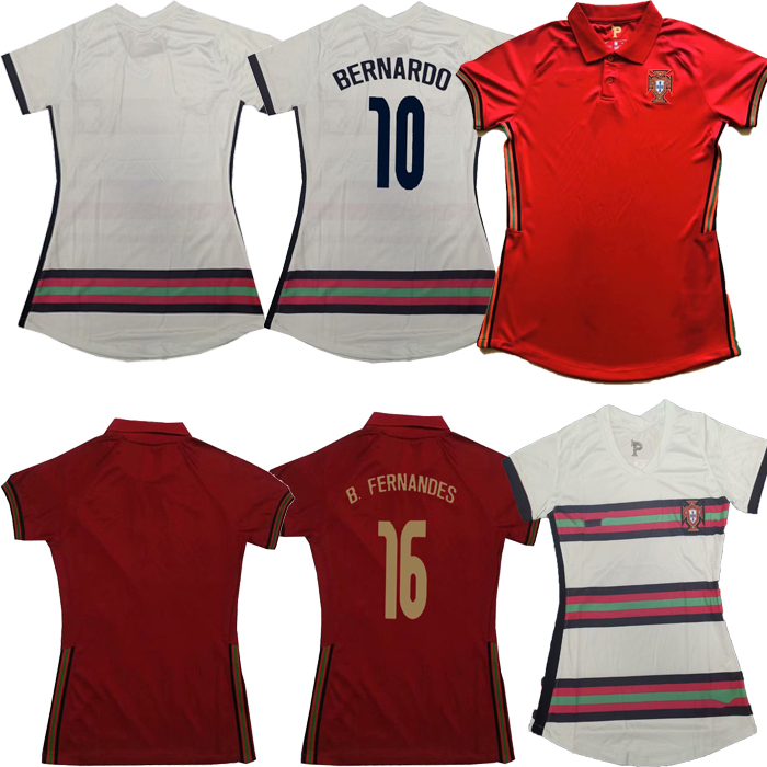 20/21 JOAO FELIX BERNARDO PIZZI Women Soccer Jerseys National Team B. FERNANDES J. MOUTINHO Home Red Away Football Shirt Lady Uniforms, Wine red
20/21 JOAO FELIX BERNARDO PIZZI Women Soccer Jerseys National Team B. FERNANDES J. MOUTINHO Home Red Away Football Shirt Lady Uniforms, Wine red
