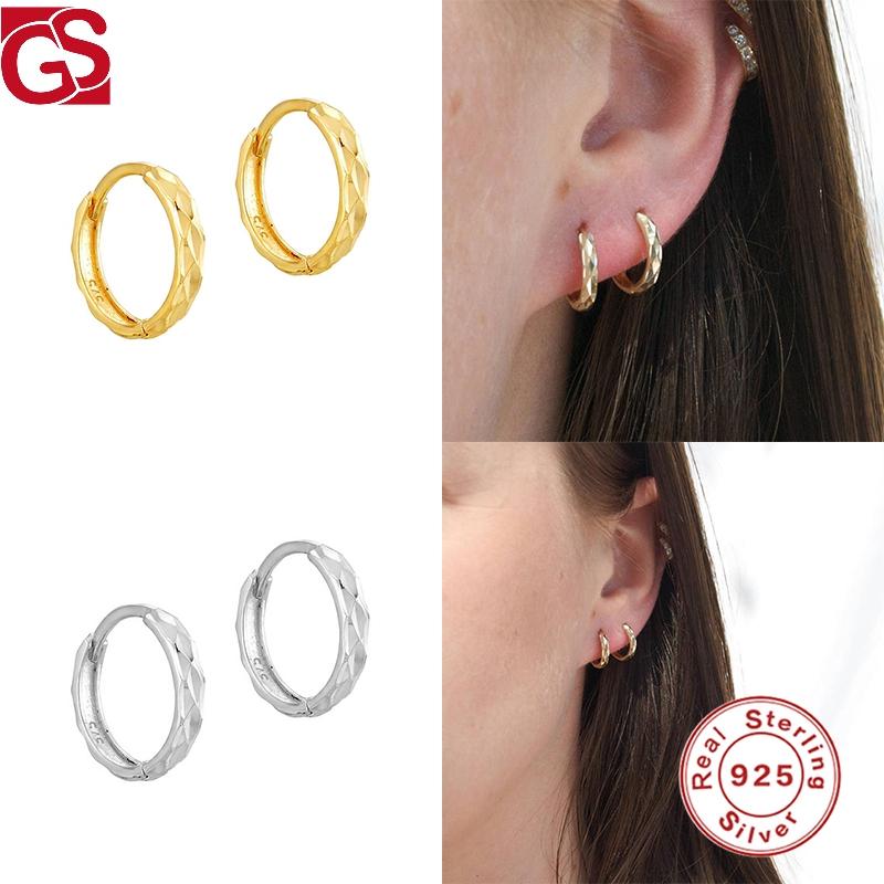 GS 925 Sterling Silver Brincos Hoop Earring For Women All-match Simple Rhombus Boucle Oreille Femme Fine Jewelry Accessories
GS 925 Sterling Silver Brincos Hoop Earring For Women All-match Simple Rhombus Boucle Oreille Femme Fine Jewelry Accessories