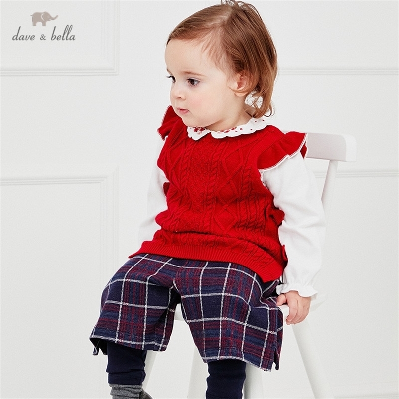 DBM14388 dave bella autumn kids girls cute bow solid coat children fashion sleeveless vest 201106, Red
DBM14388 dave bella autumn kids girls cute bow solid coat children fashion sleeveless vest 201106, Red