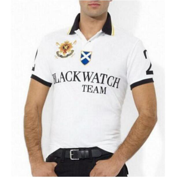 Hot Sale Men Classic Polo Shirt Big Horse Embroidery Cotton Racing Golf Club Men's Polos Short Sleeve T-Shirts White Black Red Blue
Hot Sale Men Classic Polo Shirt Big Horse Embroidery Cotton Racing Golf Club Men's Polos Short Sleeve T-Shirts White Black Red Blue