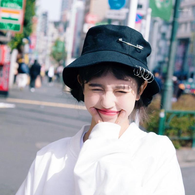 2020 Unisex Iron Ring Bucket Hat Spring Summer Girl Boy Fisherman Hip hop Sun Hat Female Male Folding Outdoor Travel Cool Solid1, White
2020 Unisex Iron Ring Bucket Hat Spring Summer Girl Boy Fisherman Hip hop Sun Hat Female Male Folding Outdoor Travel Cool Solid1, White