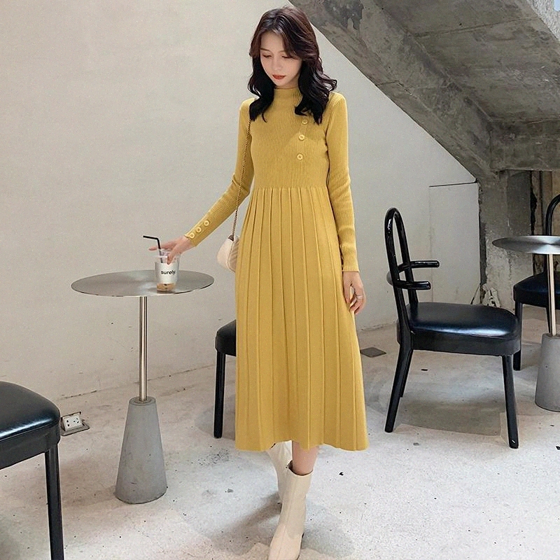 JXMYY 2020 autumn and winter new half high neck high waist slim knit dress fashion long sleeve bottoming dress knitted women #9q7A, Black;gray
JXMYY 2020 autumn and winter new half high neck high waist slim knit dress fashion long sleeve bottoming dress knitted women #9q7A, Black;gray