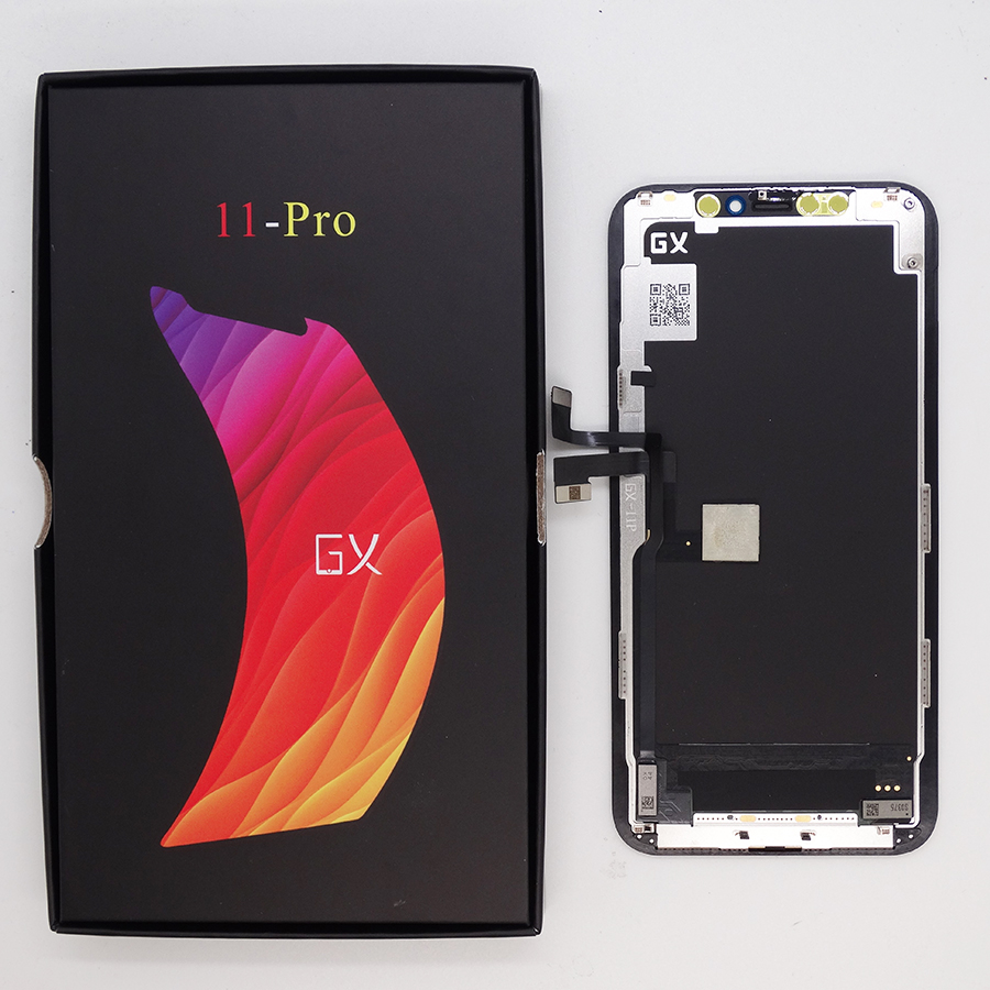 GX Flexible OLED Display For iPhone 11 Pro LCD Screen Panel Digitizer Assembly Replacement
GX Flexible OLED Display For iPhone 11 Pro LCD Screen Panel Digitizer Assembly Replacement