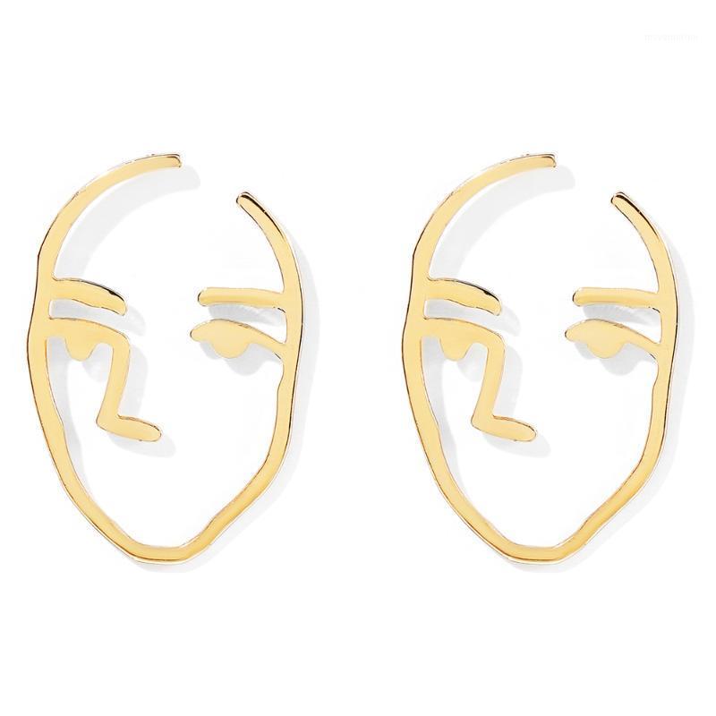 WYBU Fashion Retro Art Abstract Cutout Face Drop Stud Earring Hollow Vintage Hypoallergenic Dangle Stud for Girls Teens Women1
WYBU Fashion Retro Art Abstract Cutout Face Drop Stud Earring Hollow Vintage Hypoallergenic Dangle Stud for Girls Teens Women1