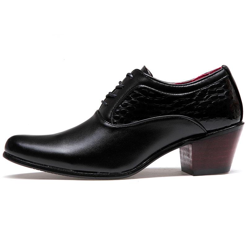 Dress Shoes Luxury Men Wedding Glossy Leather 6cm High Heels Fashion Pointed Toe Heighten Oxford Party Prom, 02-j-002-001
Dress Shoes Luxury Men Wedding Glossy Leather 6cm High Heels Fashion Pointed Toe Heighten Oxford Party Prom, 02-j-002-001