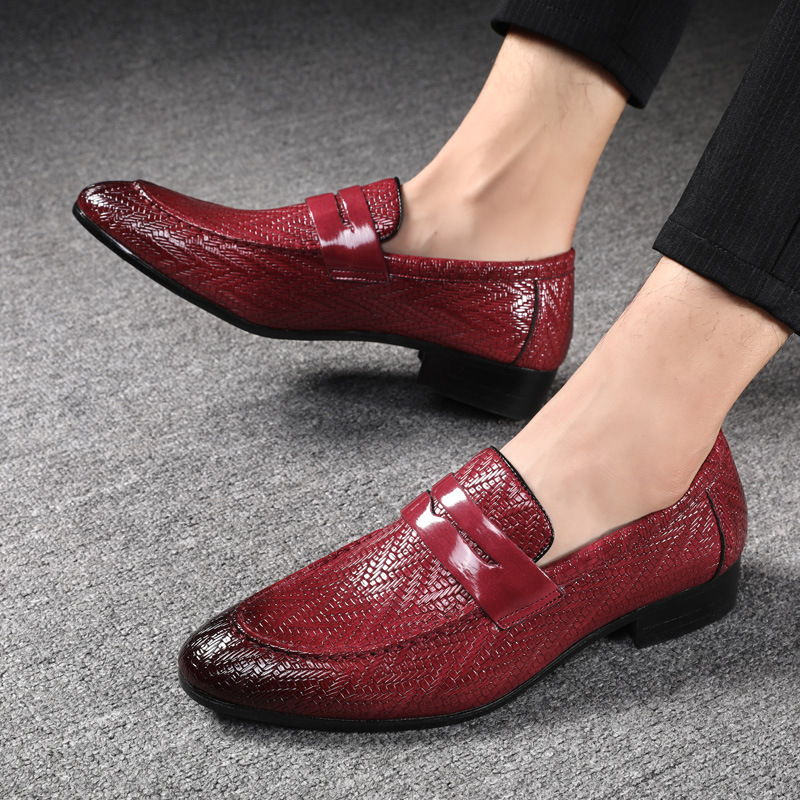 Men male dress man formal PU slip on loafers plus size shoes mens business driving zapatos de hombres personlizar zapatos M0136, Brown
Men male dress man formal PU slip on loafers plus size shoes mens business driving zapatos de hombres personlizar zapatos M0136, Brown