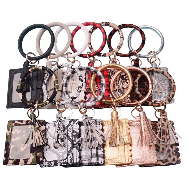 2020 New Hot Sell Keychain Bag for Women Men Leopard O Wallet PU Leather Tassel Card Bag Fashion Bracelet Keychain Jewelry
2020 New Hot Sell Keychain Bag for Women Men Leopard O Wallet PU Leather Tassel Card Bag Fashion Bracelet Keychain Jewelry
