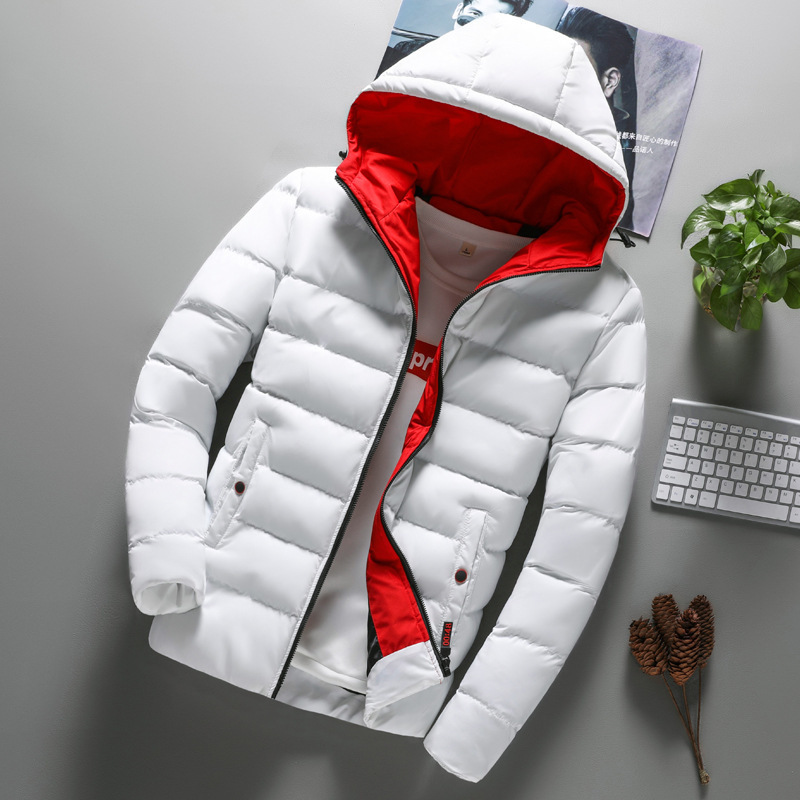 Hooded Winter Zipper Coat Outwear Jacket Hip Hop Parkas Fashion Mens Coat Men Clothes Boys Casual Warm 201026