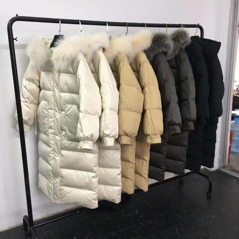 Women's down Jacket Gradient Large Fur Collar Loose Fashion over the Knee Long2020 Winter New, Black
Women's down Jacket Gradient Large Fur Collar Loose Fashion over the Knee Long2020 Winter New, Black