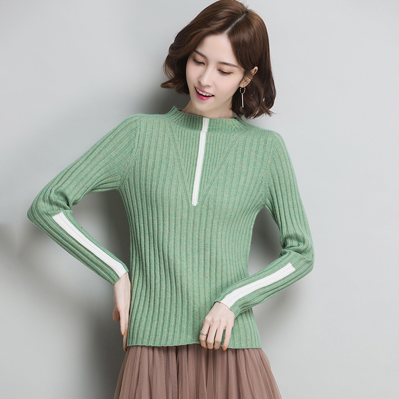 Women Turtleneck Women's Plus Size Knitted Turtleneck Winter Cashmere Sweater For Women Black 201222