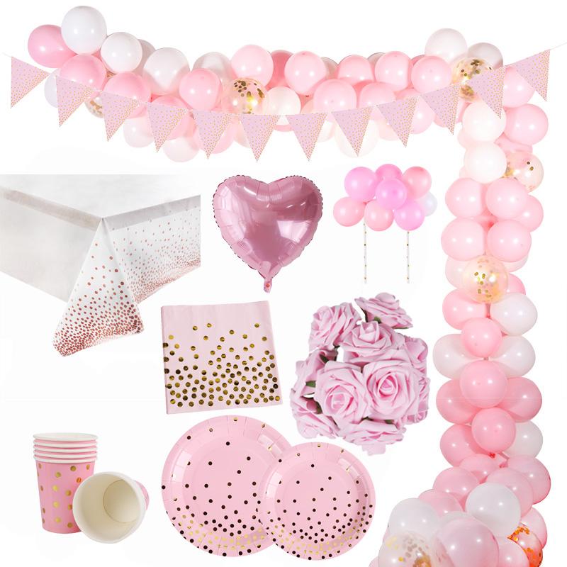 Pink Dot Party Disposable Tableware Girl Birthday Cup Plate Straws 1st Birthday Party Decor Kids Baby Shower Supplies
Pink Dot Party Disposable Tableware Girl Birthday Cup Plate Straws 1st Birthday Party Decor Kids Baby Shower Supplies