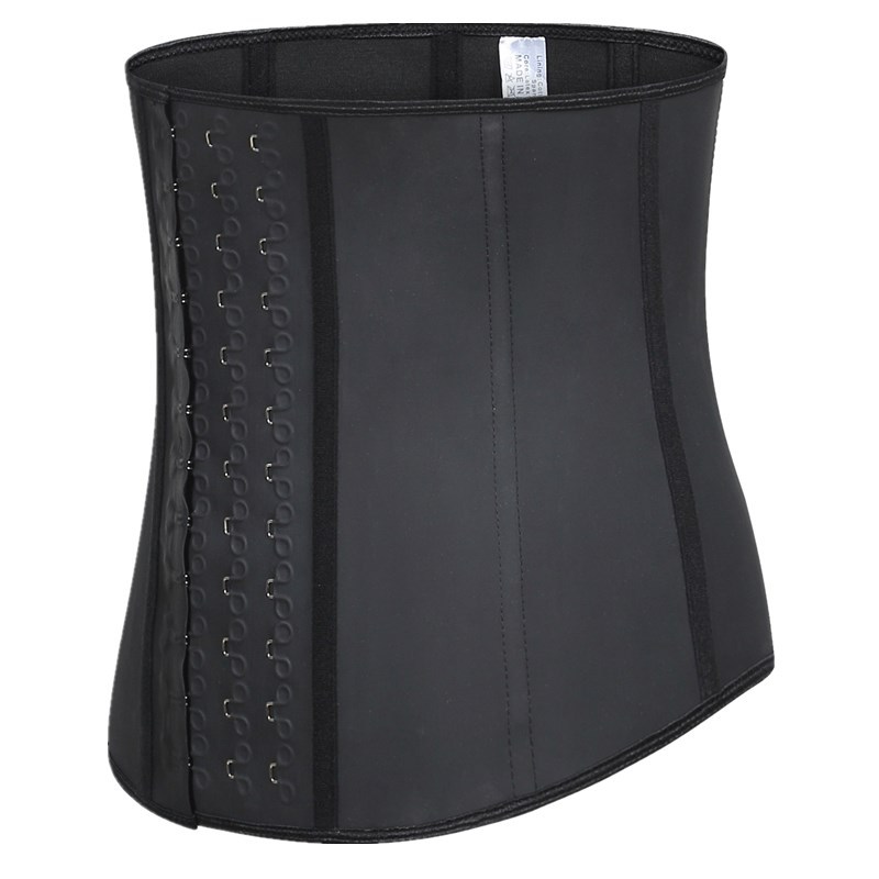 Creative Big Strong Hooks Latex Corset 25 Steel Boned Waist Shaper Women Postpartum Recovery Waist Control Body Cincher Slimming Plus Size