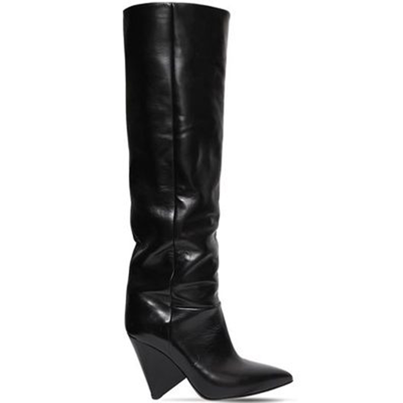 2020 High-heeled at Knee Woman Long-leather Booties Toe Rider Big Size52 Fashion Boots Dlwv, The picture
2020 High-heeled at Knee Woman Long-leather Booties Toe Rider Big Size52 Fashion Boots Dlwv, The picture